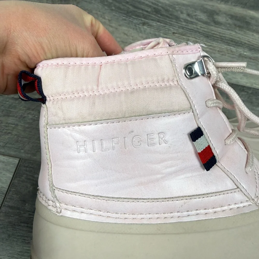 Tommy Hilfiger Girls Pink‎ Duck Boots